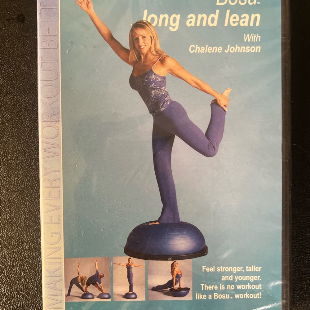 Bosu: Long And Lean (DVD, 2003) Chalene Johnson New Sealed
